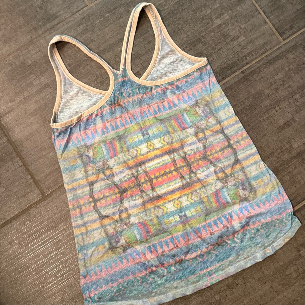 Chaser Multicolor Aztec Racerback Tank - Picture 2 of 4